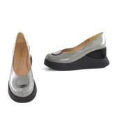Pantofi Casual Dama Din Piele Naturala,Lori Gri